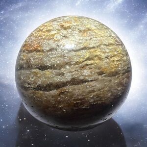 Thousand Layer Quartz‎ Lodolite Mini Sphere Marble Meditation Healing Stone (#4)